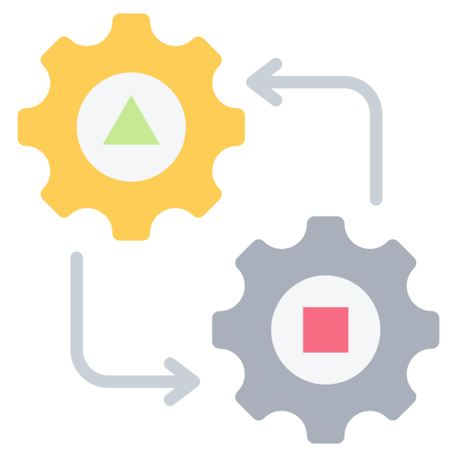 transformación icono gratis