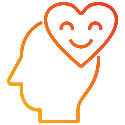 psicología positiva icono gratis