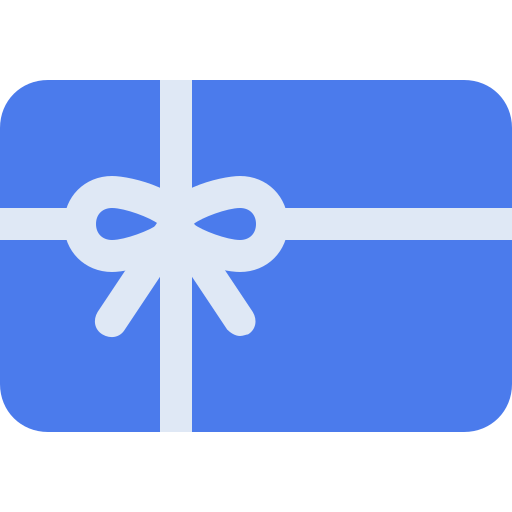 tarjeta de regalo icono gratis