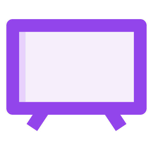 monitor de televisión icono gratis