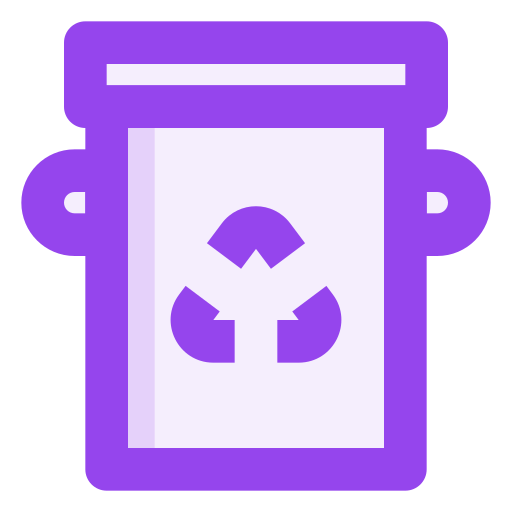 papelera de reciclaje icono gratis