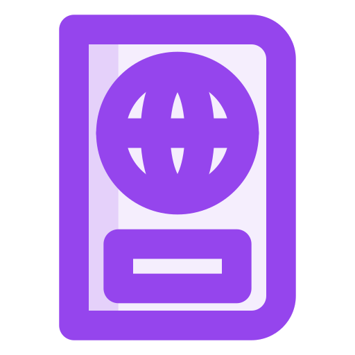 passeport Icône gratuit passeport Icône gratuit