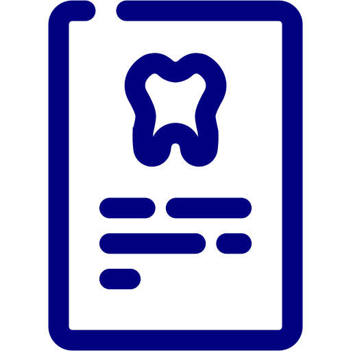 informe médico icono gratis