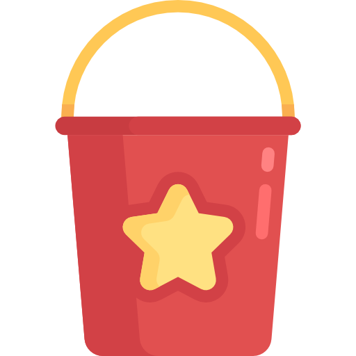 Bucket Special Flat icon