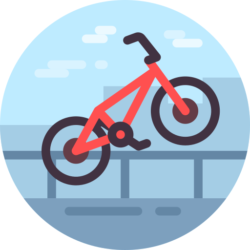 Cycling Free Transport Icons