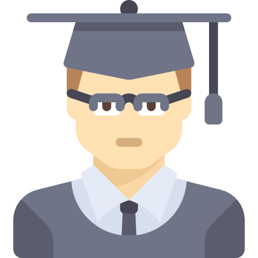 graduado icono gratis