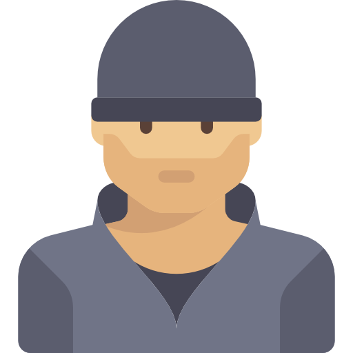 Criminal free icon Criminal free icon