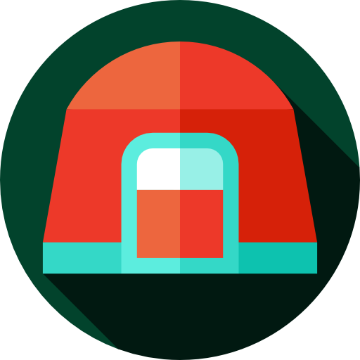 Tent free icon Tent free icon