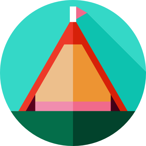 Tent free icon Tent free icon