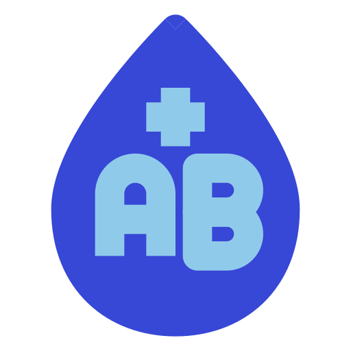 sangre ab positiva icono gratis