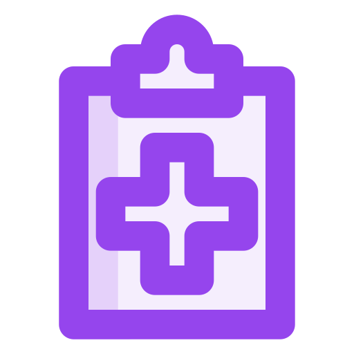 historial médico icono gratis