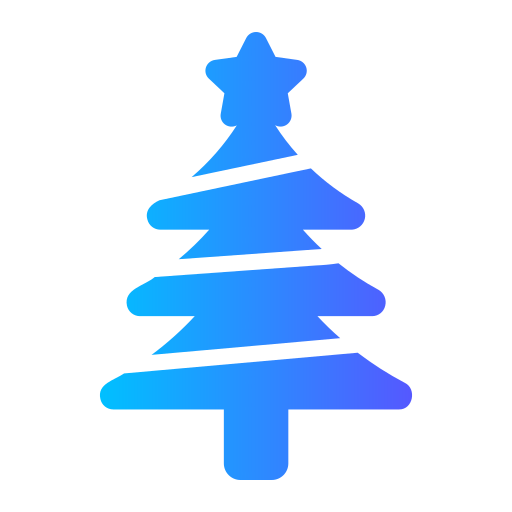 árbol de navidad icono gratis