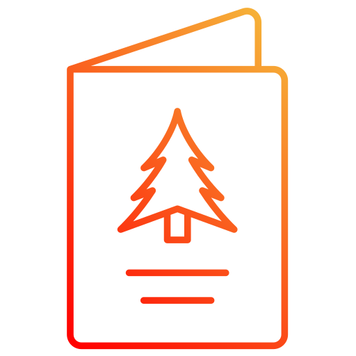 tarjeta de navidad icono gratis