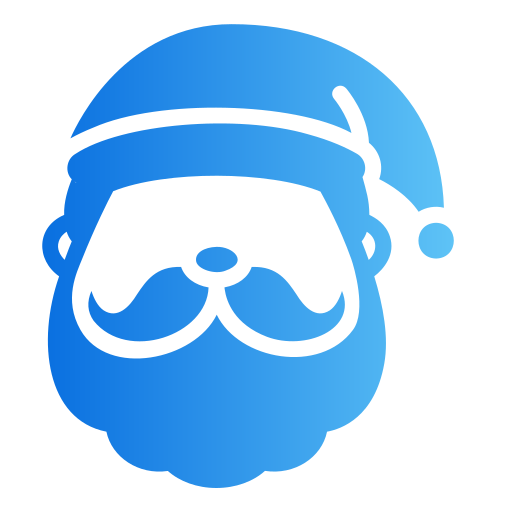 papá noel icono gratis