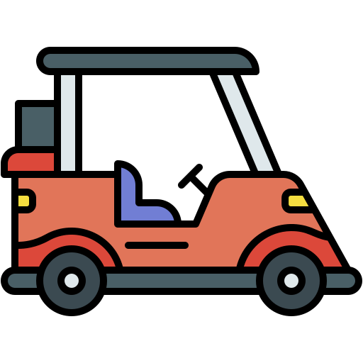 carrito de golf icono gratis