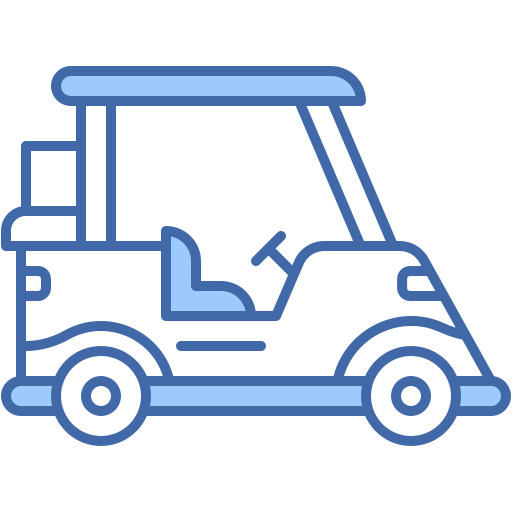 carrito de golf icono gratis