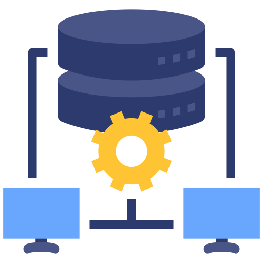 gestión de bases de datos icono gratis