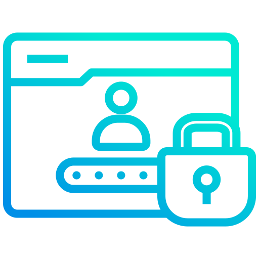 protección de datos icono gratis