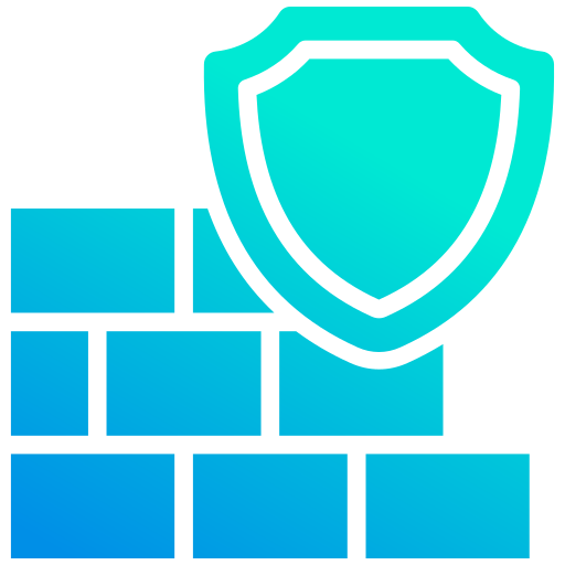 Defensive wall free icon