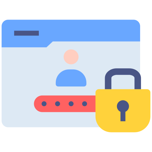 protección de datos icono gratis