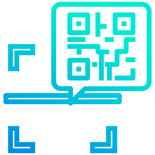 escaneo de código qr icono gratis