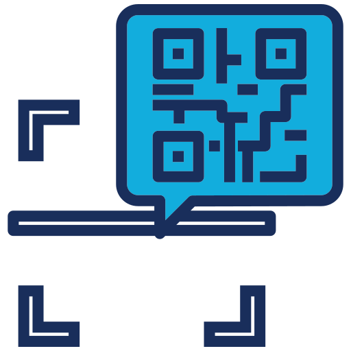 escaneo de código qr icono gratis