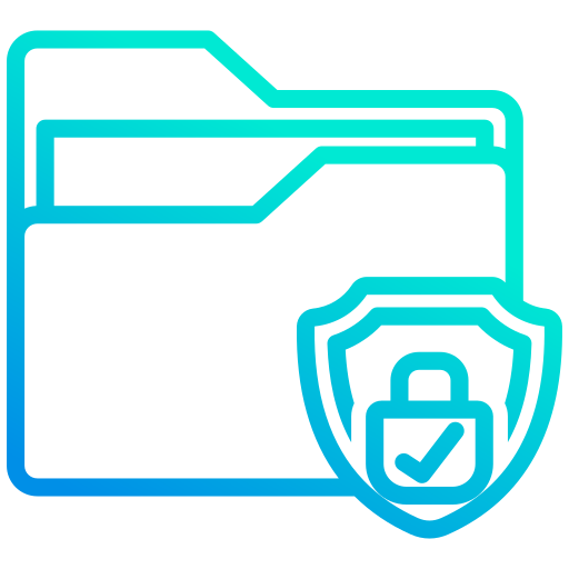 protección de archivos icono gratis