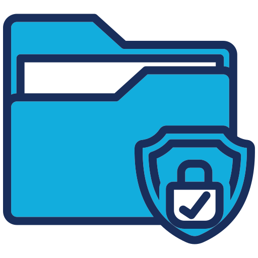 protección de archivos icono gratis