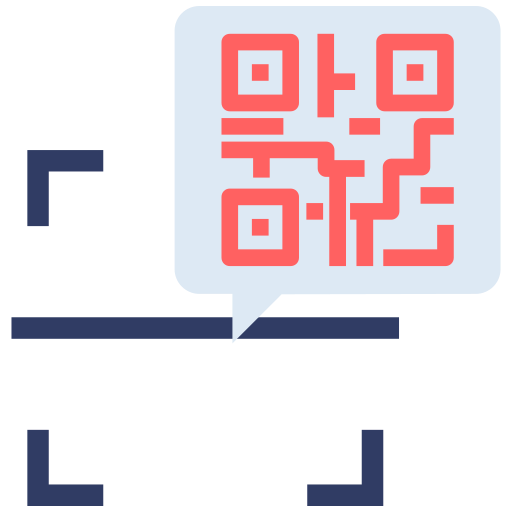 escaneo de código qr icono gratis