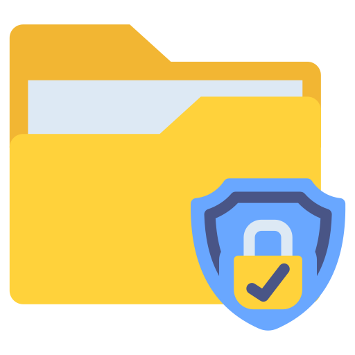 protección de archivos icono gratis