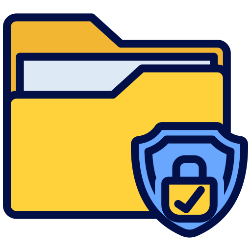 protección de archivos icono gratis