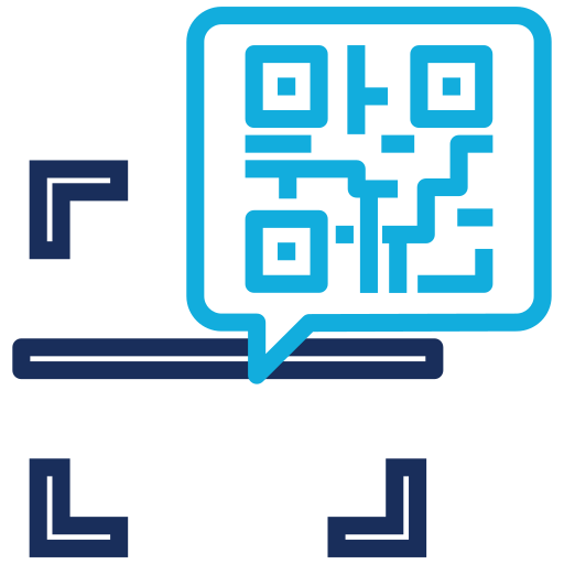 escaneo de código qr icono gratis