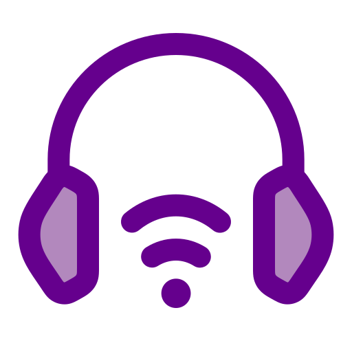 auriculares inalámbricos icono gratis