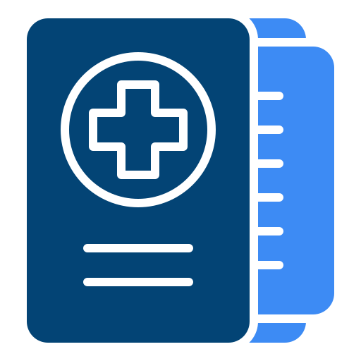 historial médico icono gratis