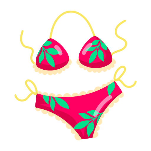 bikini icono gratis