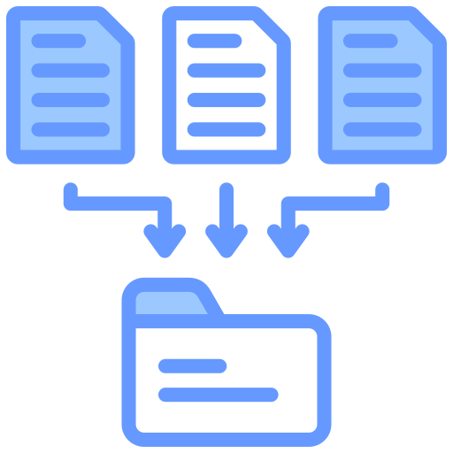 recopilación de datos icono gratis