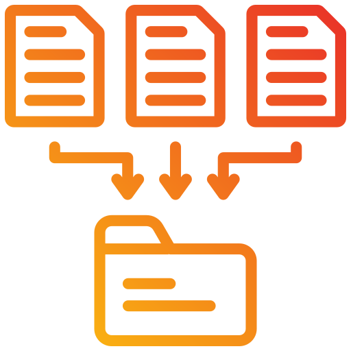 recopilación de datos icono gratis