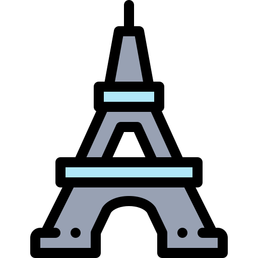 torre eiffel icono gratis