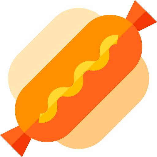 Hot dog free icon