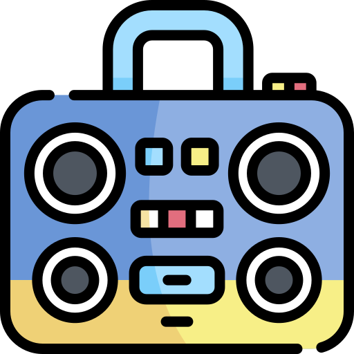 Boombox icono gratis