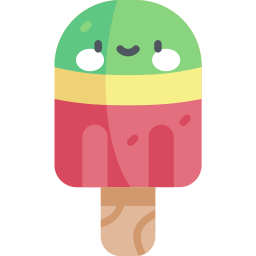 Popsicle Kawaii Flat icon