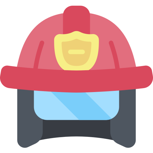 Casco de bombero icono gratis