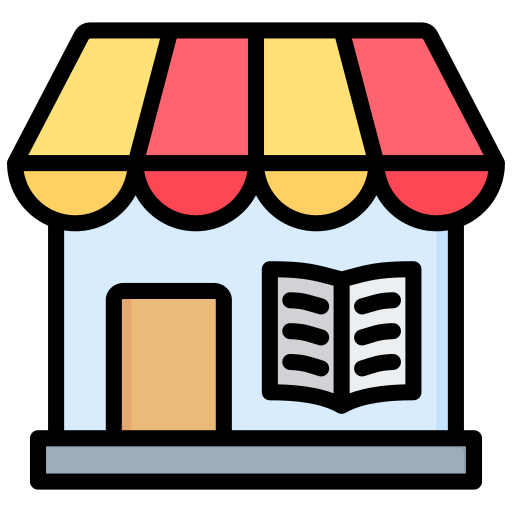 librería icono gratis