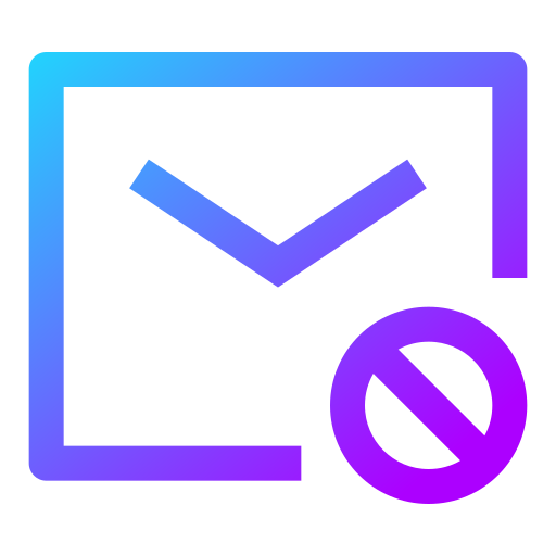 bloquear correo icono gratis