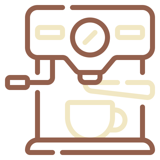 máquina de café expreso icono gratis