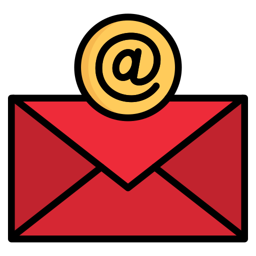 envío de correo electrónico icono gratis