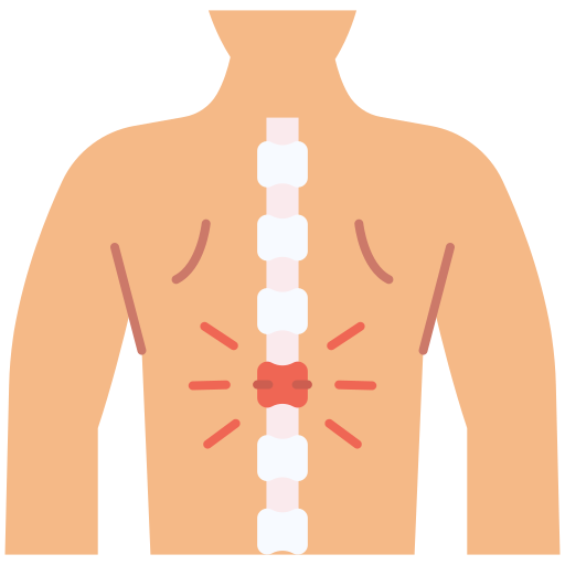 columna vertebral icono gratis