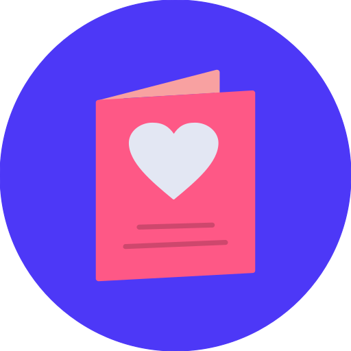 Greeting card free icon
