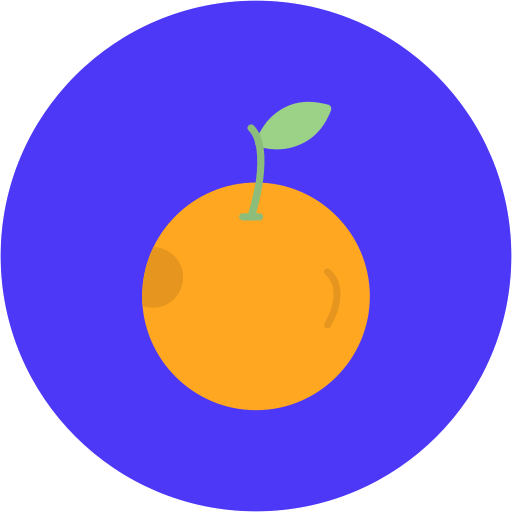 naranja icono gratis