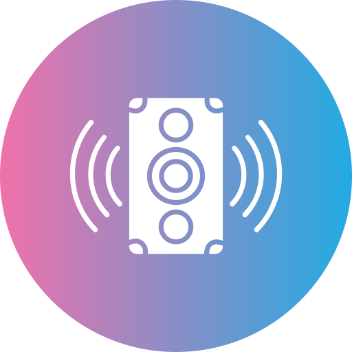 altavoz de sonido icono gratis